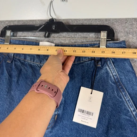 Reformation Diego Mid Rise Baggy Utility Carpenters Jeans Size 29 Revolve Anthro - Picture 7 of 16